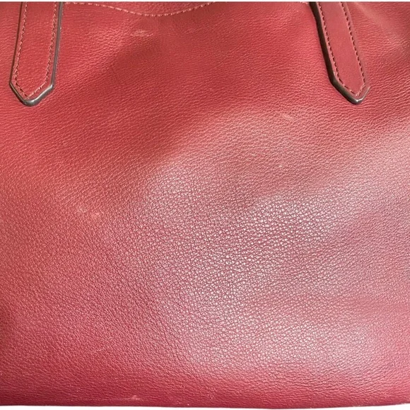 Fossil Jenna Cow Hide Leather Shoulder Tote Bag - Picture 14 of 14